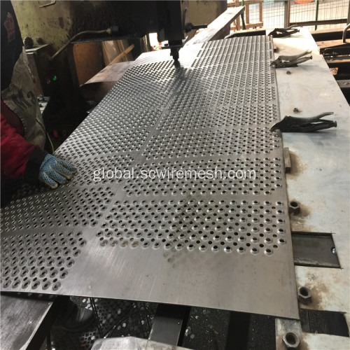 Perforated Metal Galvanized Steel Anti-slip/Non-slip Perforated Metal Tread Manufactory